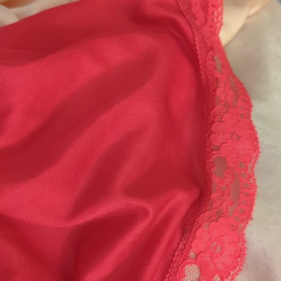 Vintage Rikki New York magenta silky nightgown - Picture 8 of 8